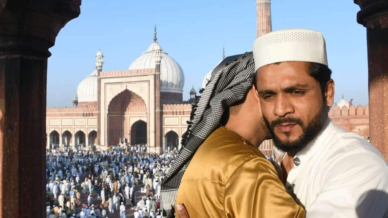 Namaz was offered at Delhi Jama Masjid see photos today