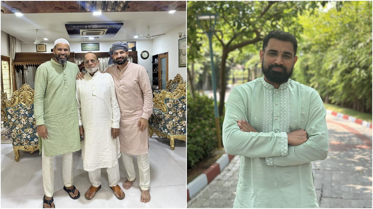 Irfan Pathan  Mohammed Shami Cricketers Celebrating Eid released video see