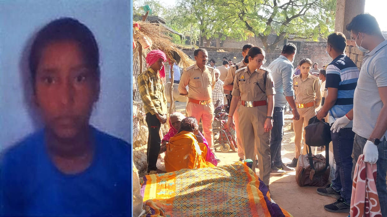 Teenage girl sleeping at home attacked with sharp weapon, death