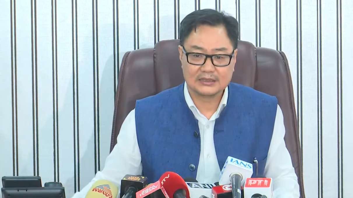 Kiren Rijiju Waqf Amendment Bill Updates Parliament Budget Session 2025 Lok Sabha Rajya Sabha Hindi news