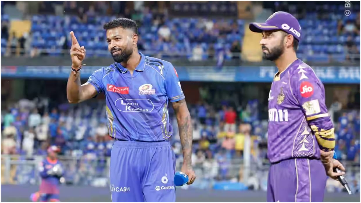 MI vs KKR IPL 2026: Mumbai Indians vs Kolkata Knight Riders head to head records in IPL