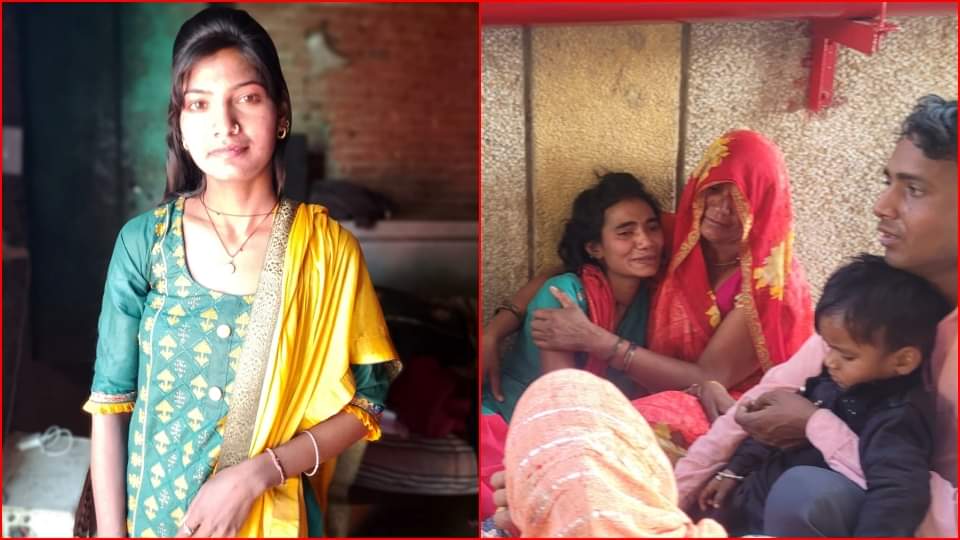 road accident happened near Nagla Sheikhu village on NH 34 of Khurja