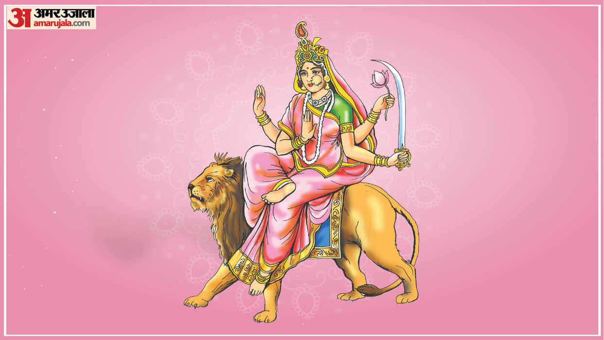 chaitra navratri 2025 day six maa katyayani  puja vidhi auspicious color to wear for blessings
