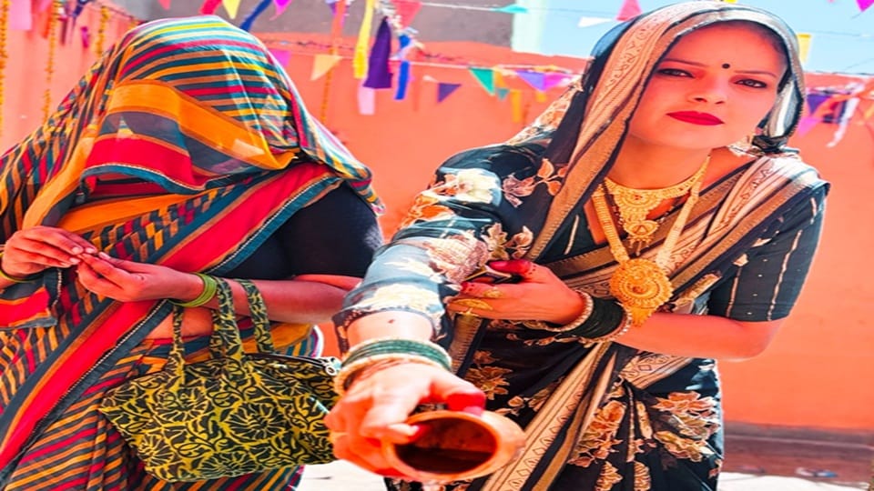 maa Brahmacharini and Chandraghanta were worshipped