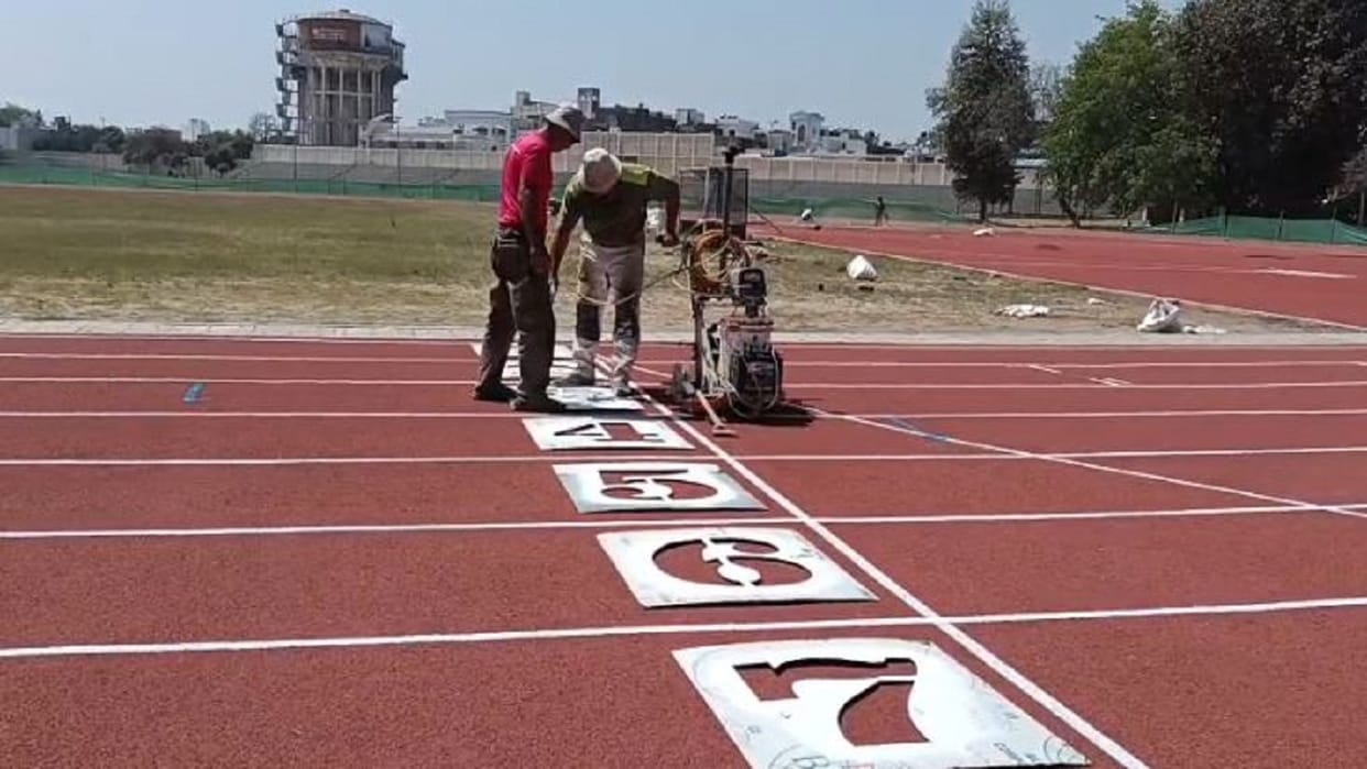 CM Yogi will inaugurate the synthetic track in Sports Stadium Bareilly