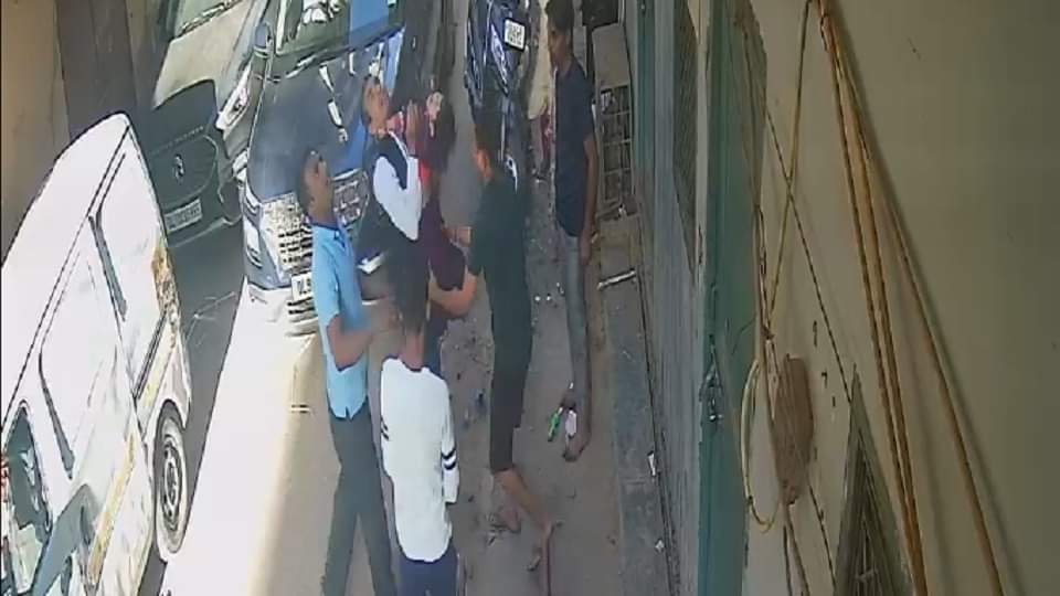 In Paharganj a minor boy ran over a two-year-old girl playing in street with his car death