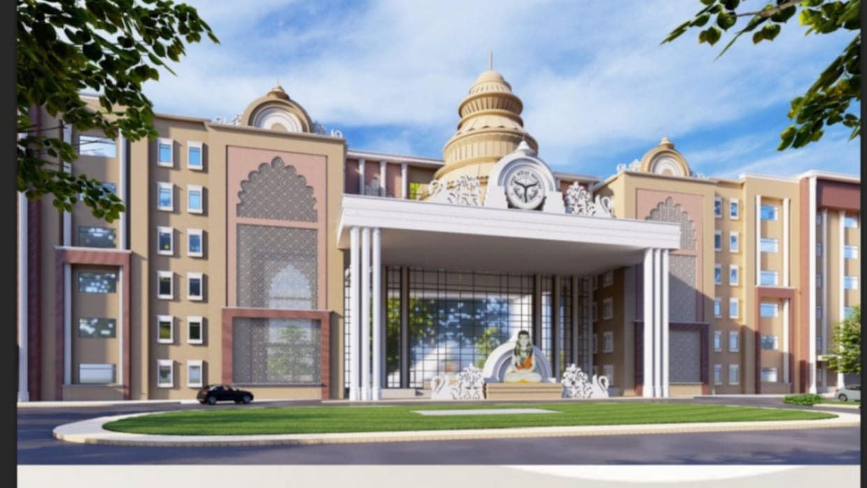 New divisional office will be 7 storeyed in Gorakhpur, statue of Baba Gorakhnath will be installed at entrance