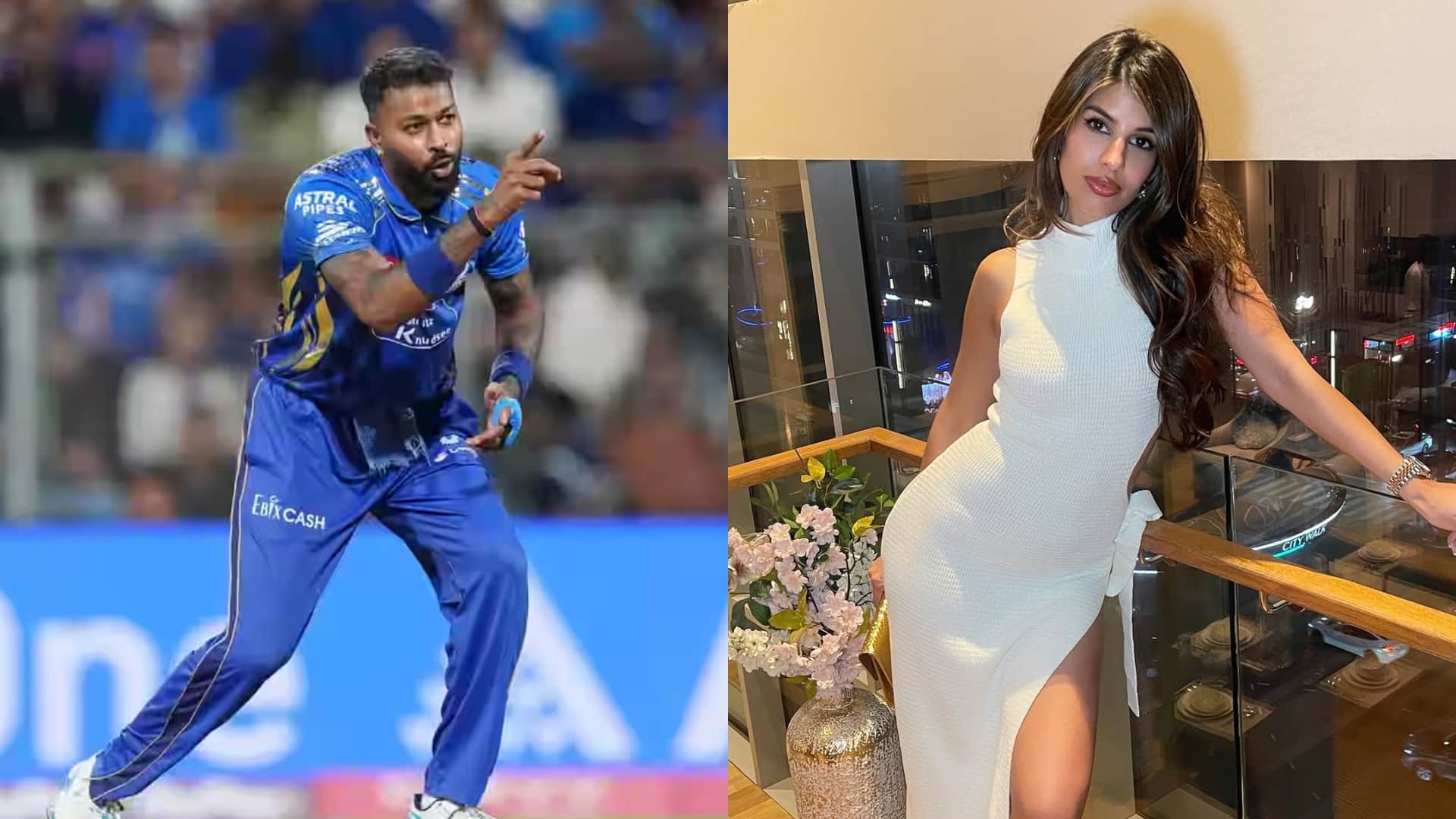Is Hardik Pandya and Jasmin Walia relationship confirmed? Speculations, Jasmin Seen in Mumbai Indians Team Bus