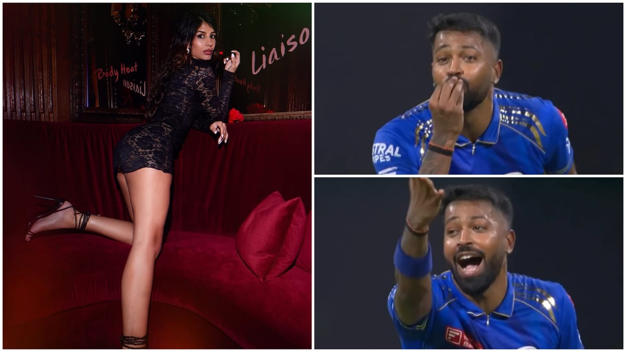 Who is Hardik Pandya rumoured girlfriend Jasmin Walia? Know all Details about Jasmin Walia IPL matches Photos
