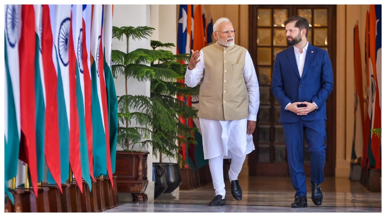 India Chile decide to start talks on comprehensive trade pact