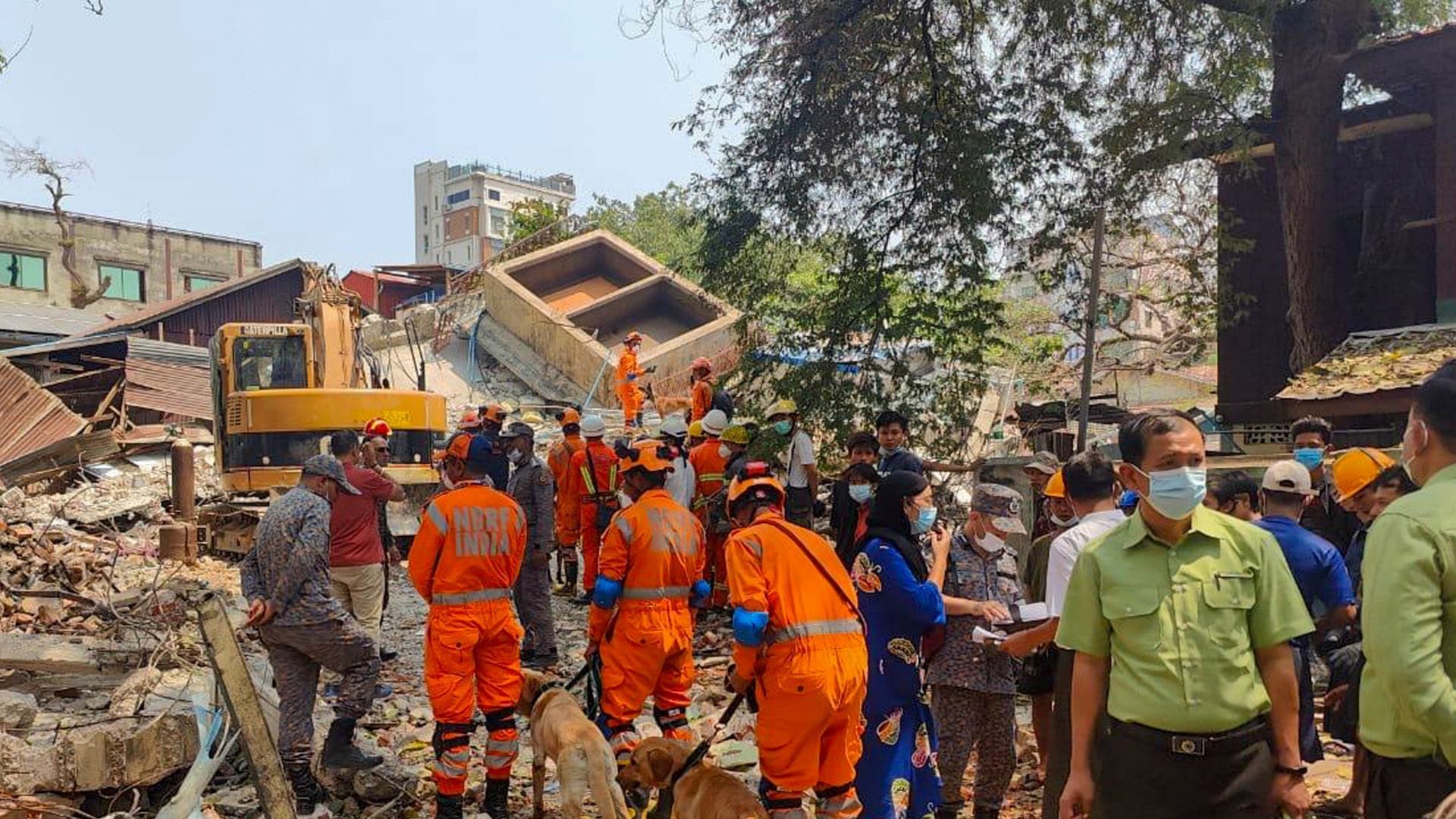 Myanmar Earthquake updates: no record of dead bodies; see pictures