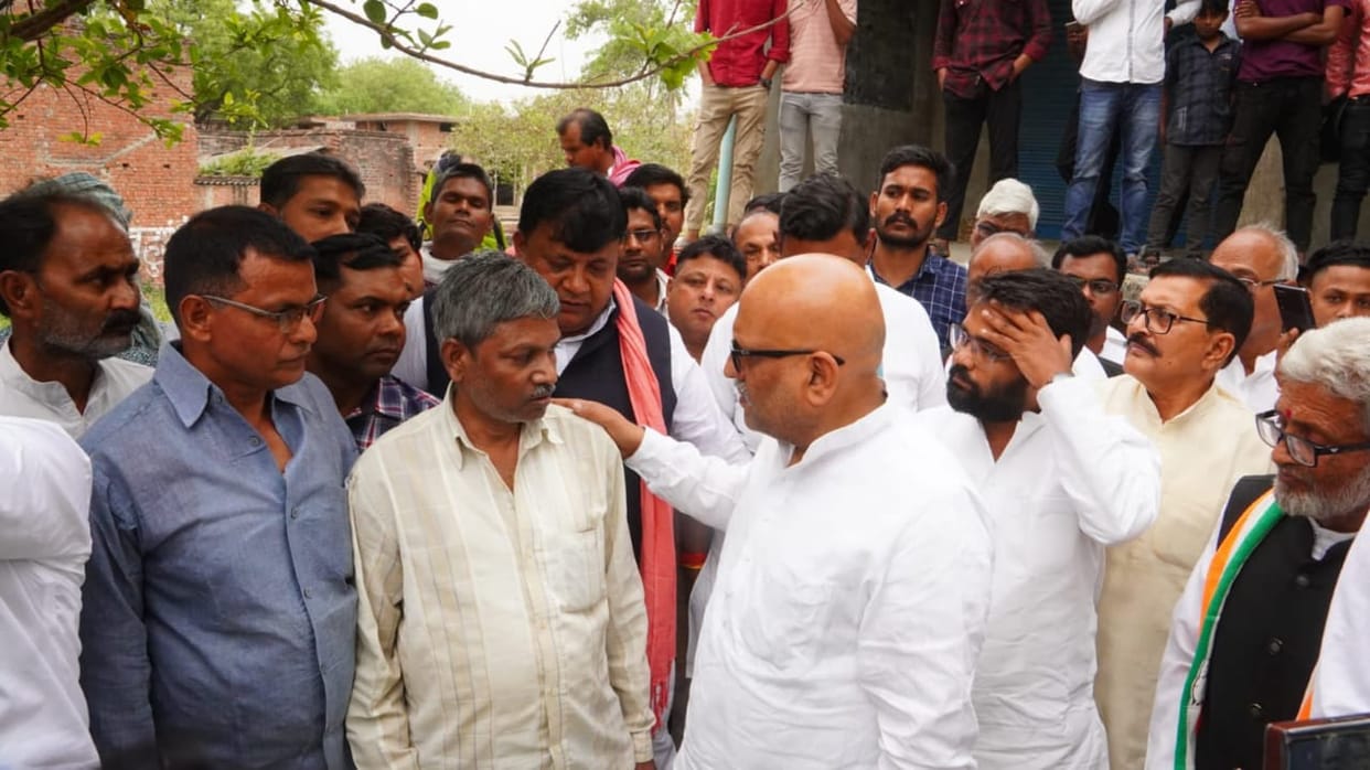 UP: Ajay Rai's scathing attack on BJP, said- Dalits and backwards are being killed at the behest of the govern