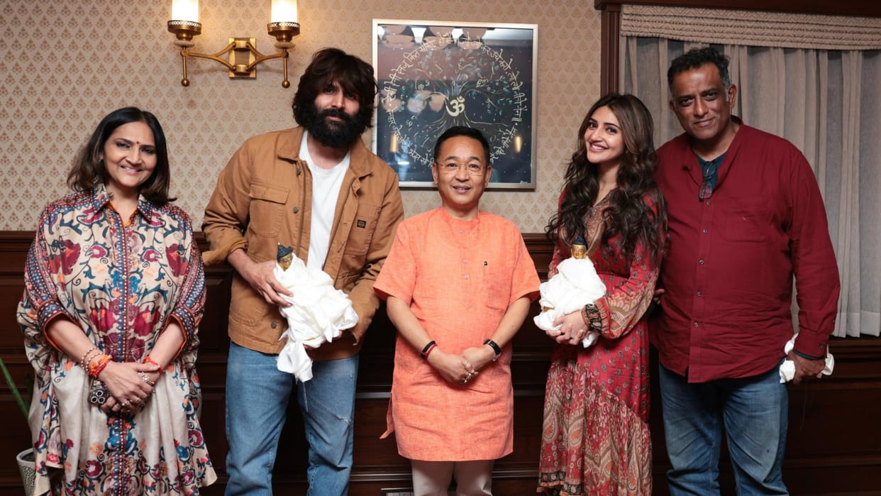 Aashiqui 3: Kartik Aaryan Sreeleela meet Sikkim CM Prem Singh Tamang express gratitude for state cooperation