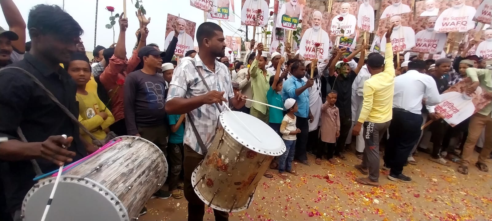 MP News: Muslim community in Bhopal supports Waqf Bill, women also thanked PM Modi