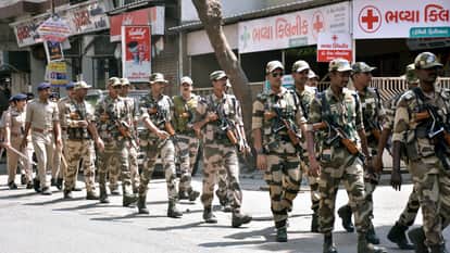 west bengal election CISF jawan injured in firing outside BJP candidate residence EC seeks report