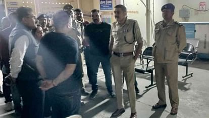Police encounter cow smugglers accused with a bounty of fifteen thousand rupees injured Vikasnagar Dehradun
