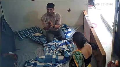 MP News: Loco pilot beaten by his wife in Satna CCTV video of assault goes viral