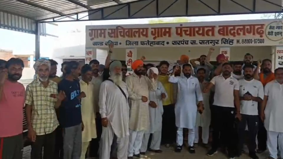 People of Ratia village are united against drug addiction