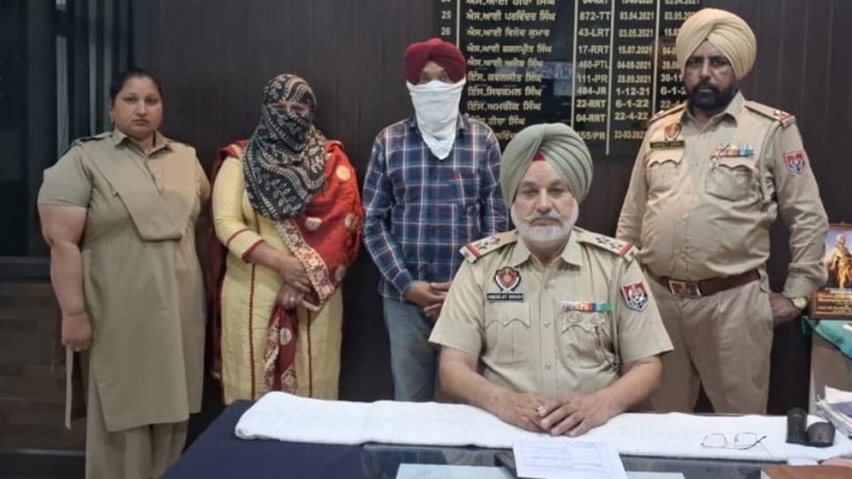 Son and daughter in law arrested for beating 85 year old woman in Raikot Ludhiana see video