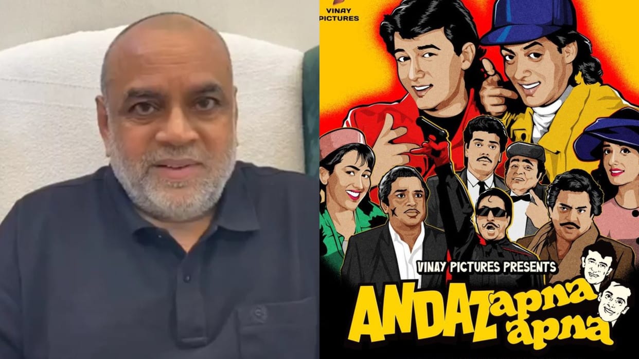 netizen Criticized Paresh Rawal role in Andaz Apna Apna actor says this too is my film and of better ones too