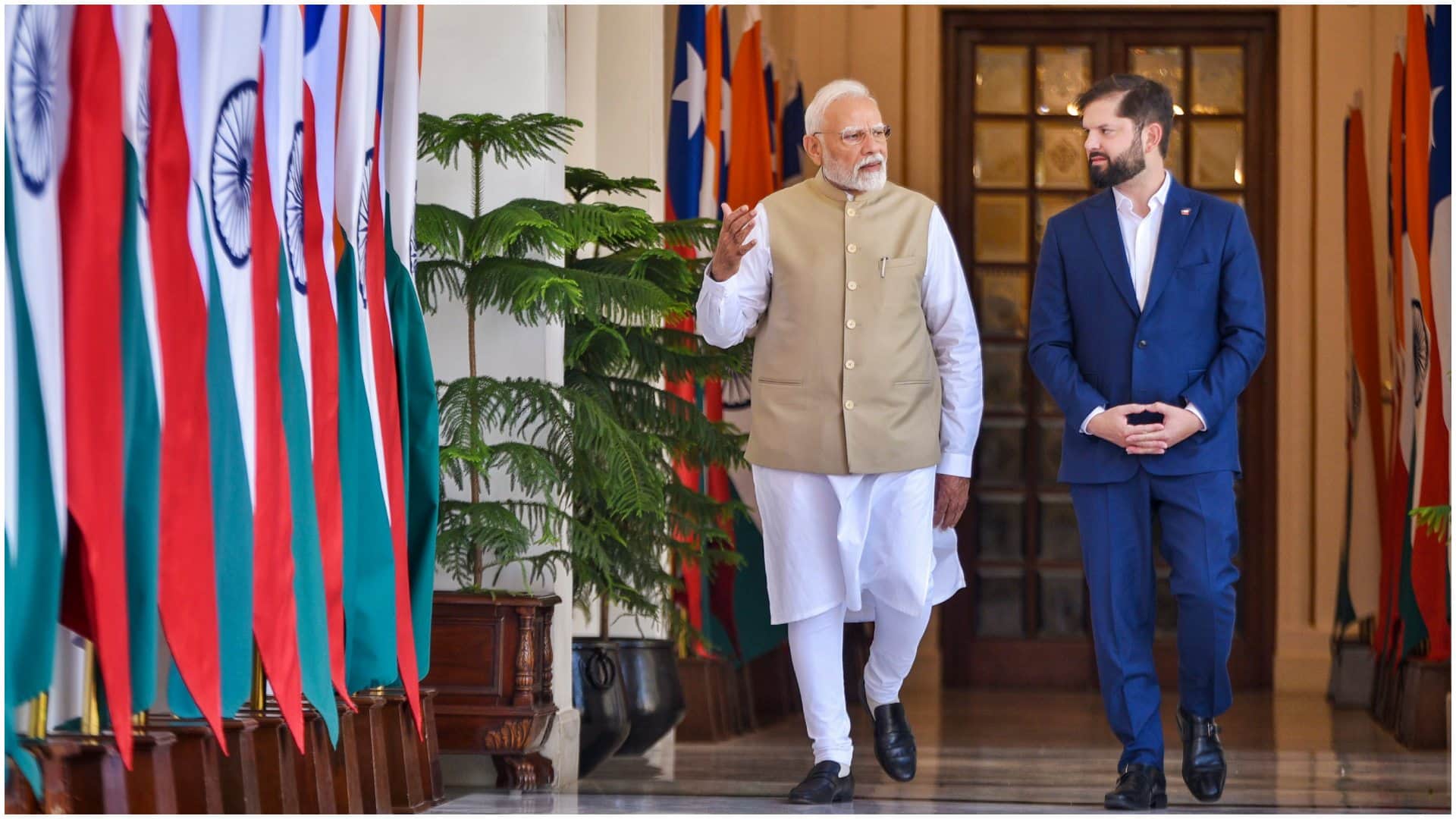 Chilean President Praises Indian PM Modi Says Key Player in Geopolitics News in Hindi