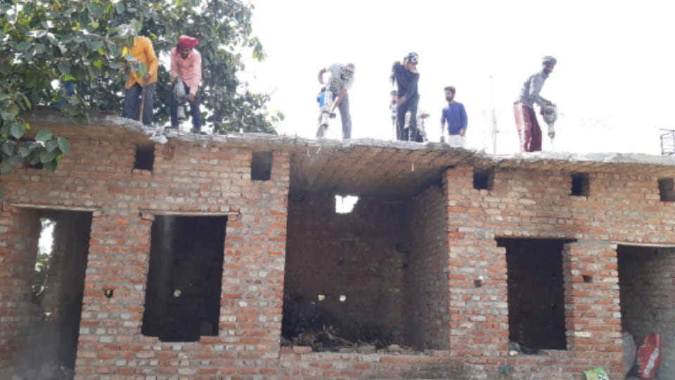 Jalandhar Police used labourers to demolish first floor of smuggler house