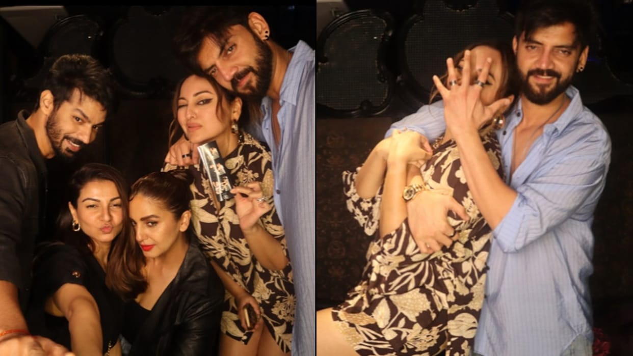 Sonakshi Sinha shares photos with friends says Surround yourself with love and people that make you happy
