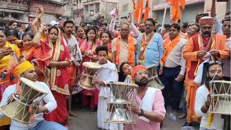 Shringar Gauri Pujan in Kashi vishwanath dham devotees entry from Satyanarayan temple