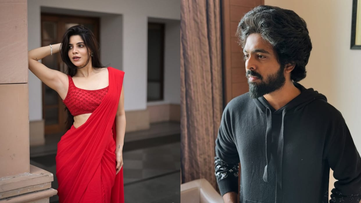 South actress divyabharathi reacts on rumours of dating with gv prakash and rejected them