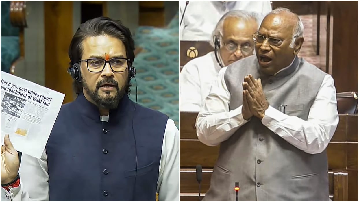 Jhukunga nahin: Mallikarjun Kharge Pushpa-esque counter after BJP Waqf charge Know all about it