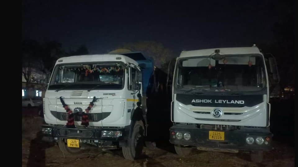 हाईवा जब्त