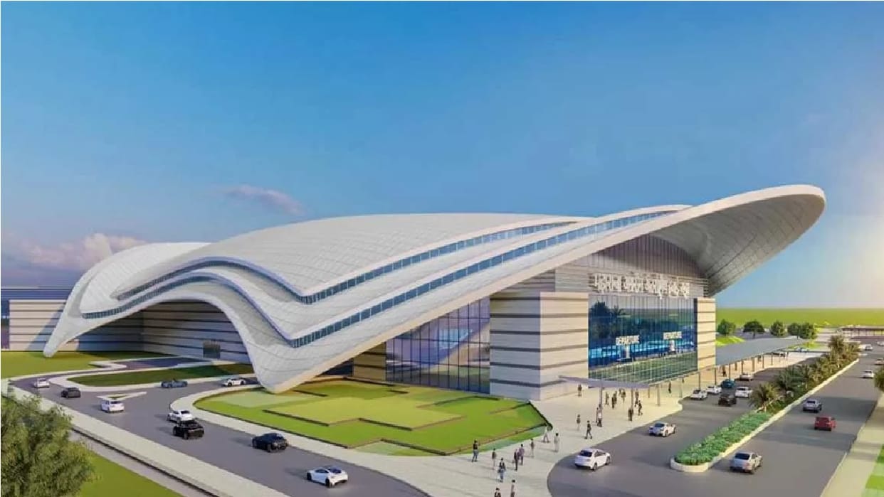 Hisar Airport international terminal in shape of conch shell, AAI chairman got to know reality of arrangements