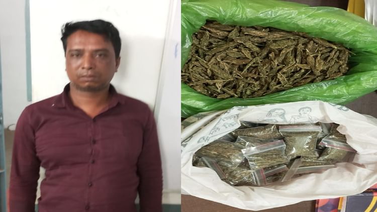 Raipur Crime News: रायपुर पुलिस ने हिस्ट्रीशीटर पन्नालाल पारधी को दबोचा, बोरी में भरकर ले जा रहा था गांजा
