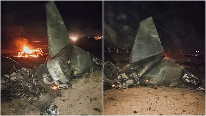 Pilot who was injured in Air Force jet crash in Gujarat, succumbs to injuries another receiving treatment