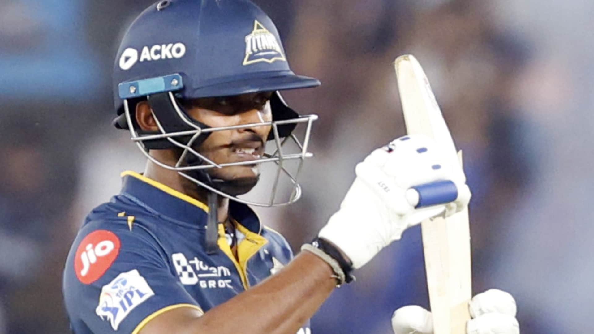 Sai Sudarshan became the fastest Indian to complete 2000 runs in T20 Surpass Sachin Tendulkar IPL 2025