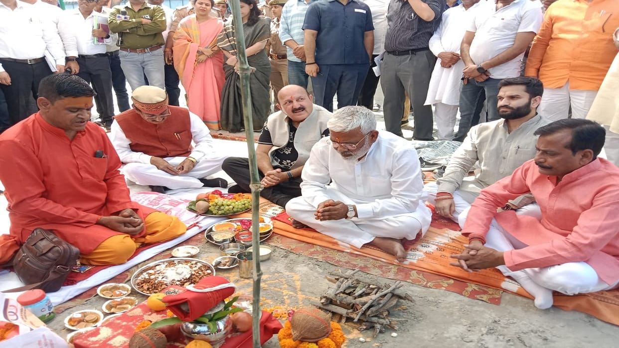 Channelization work started on the banks of Sharda river Jal Shakti Minister inaugurated 48 projects