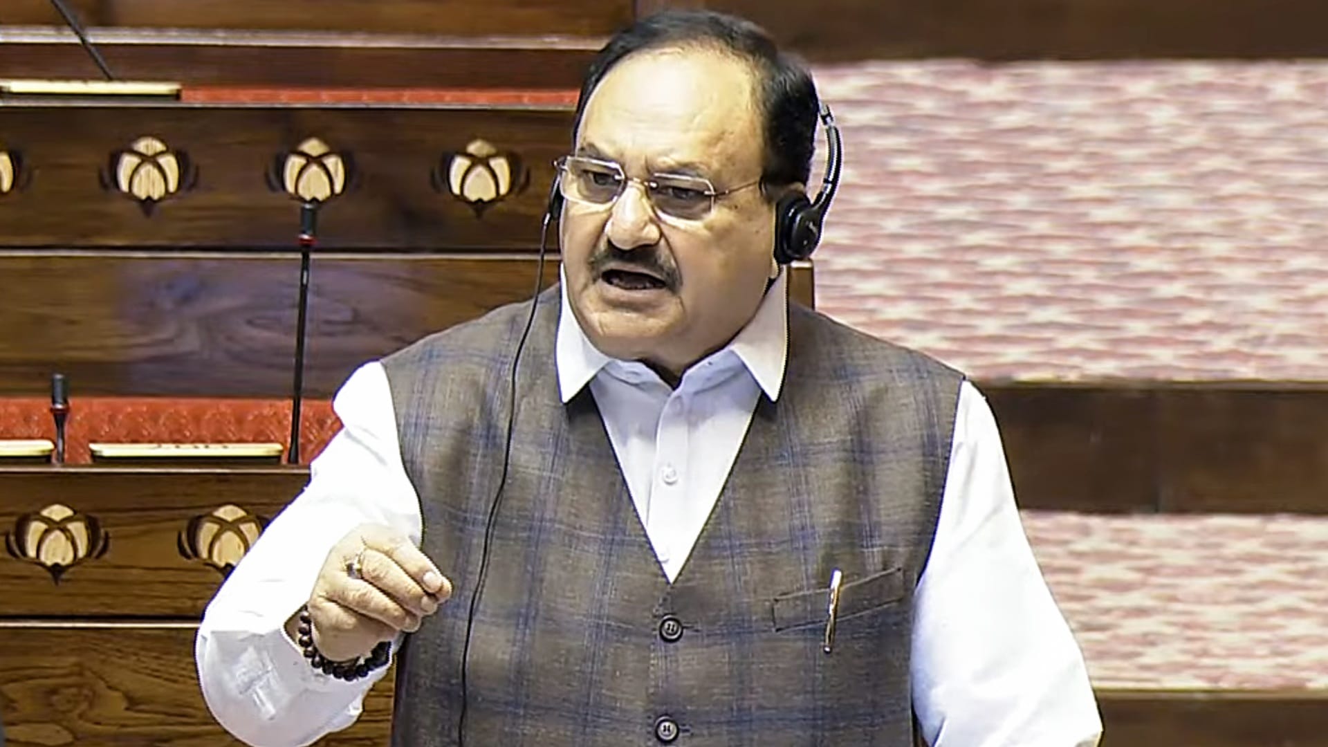 Jp Nadda:'उपराष्ट्रपति कार्यालय को उनके और रिजिजू के बैठक में न आ पाने ...