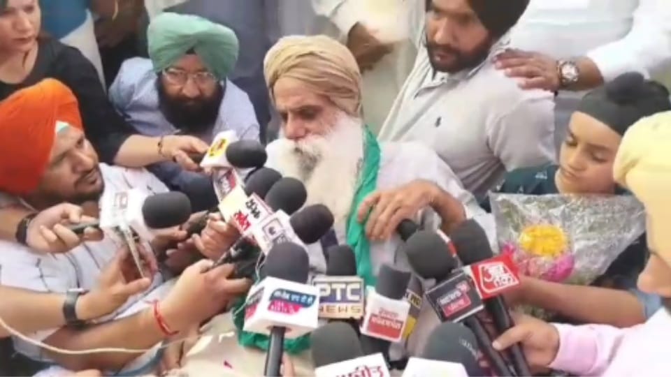 किसान नेता जगजीत सिंह डल्लेवाल।