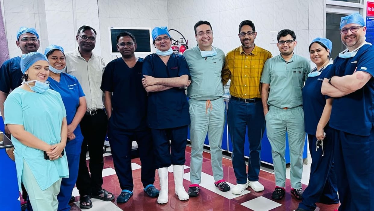 Robotic surgery started in Lohia Institute, 200 surgeries will be free