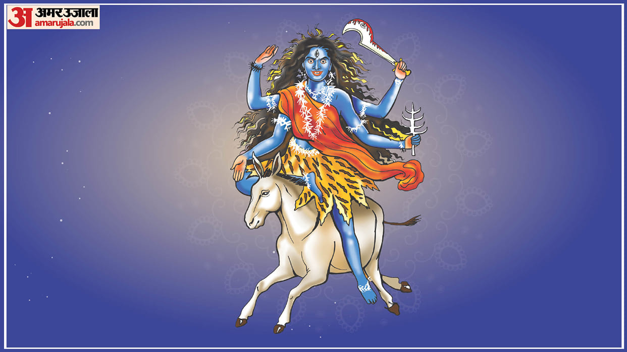 Chaitra Navratri 2025 Day 7 Maa Kalratri Puja Vidhi Aarti Mantra History in Hindi