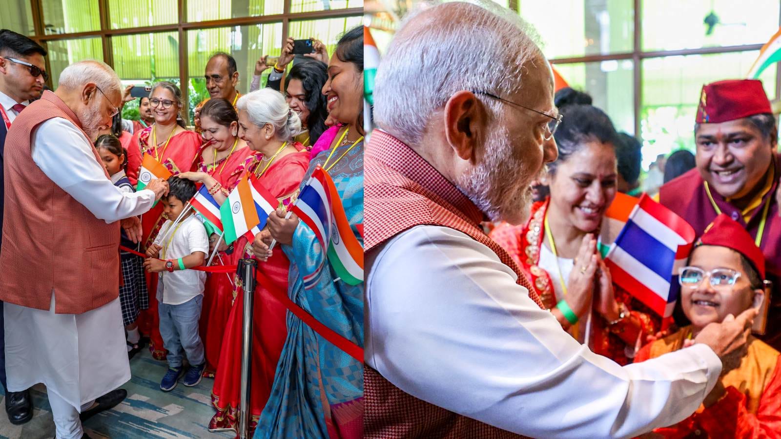 PM Modi Bangkok Photos Meeting with Thailand PM Paetongtarn Shinawatra see glimpses mementos