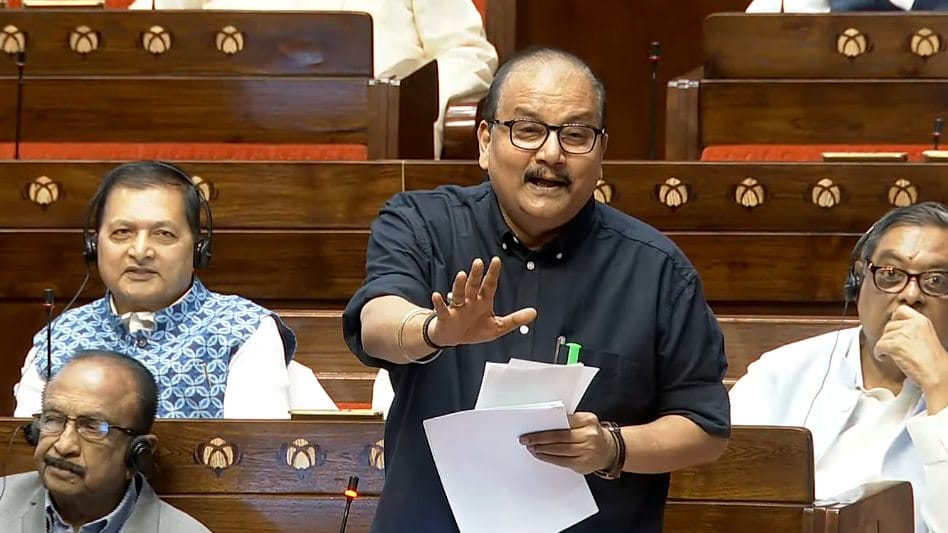Waqf Bill in Rajya Sabha RJD Manoj Jha AAP Sanjay Singh Questions Muslim reforms religious harmony