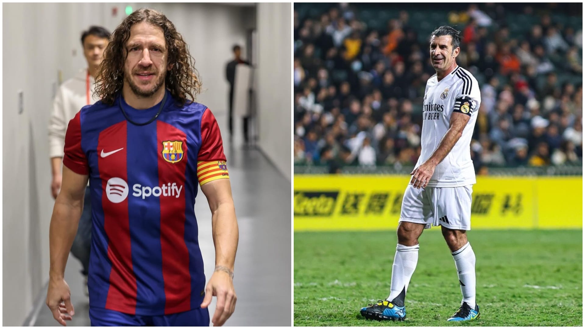 Real Madrid vs Barcelona Legends Match: Puyol-Figo and Xavi-Pepe, Rivaldo will play in India, teams announced