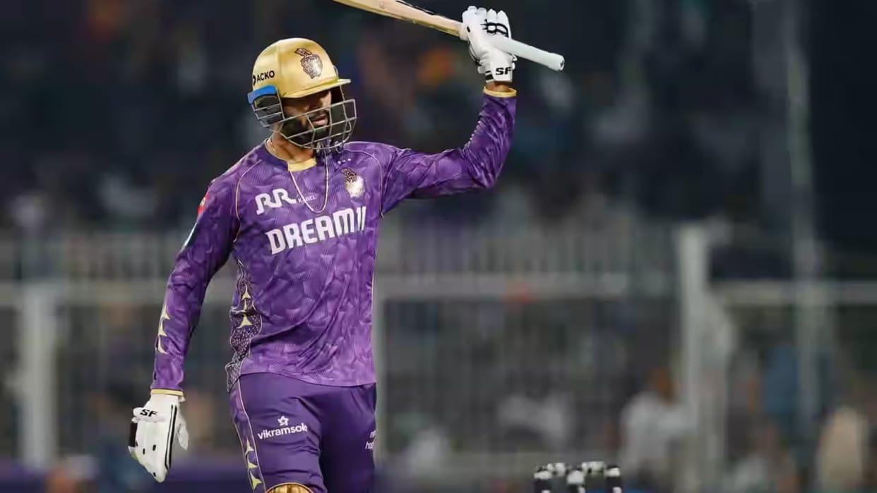 IPL 2025 KKR vs SRH Venkatesh Iyer is 3rd batsman to score most 50+ scores against SRH scored halfcentury