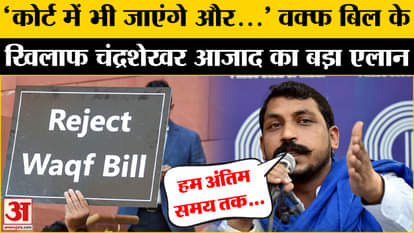 Waqf Amendment Bill: Chandrashekhar Azad got angry when Waqf bill was passed in Lok Sabha