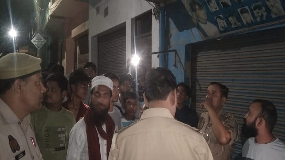 Shahjahanpur: The atmosphere became heated after pages of a religious book found
