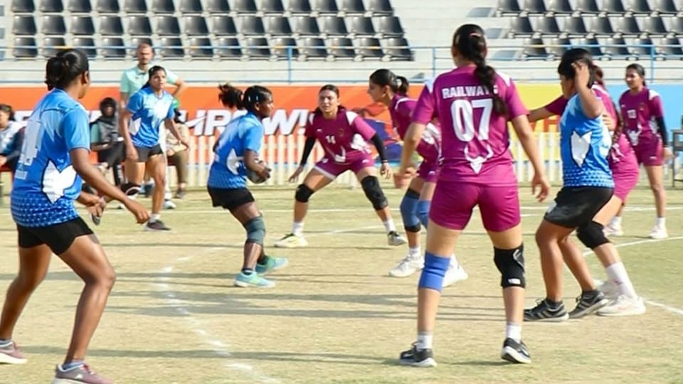 53rd Senior Women Handball Championship in Aligarh