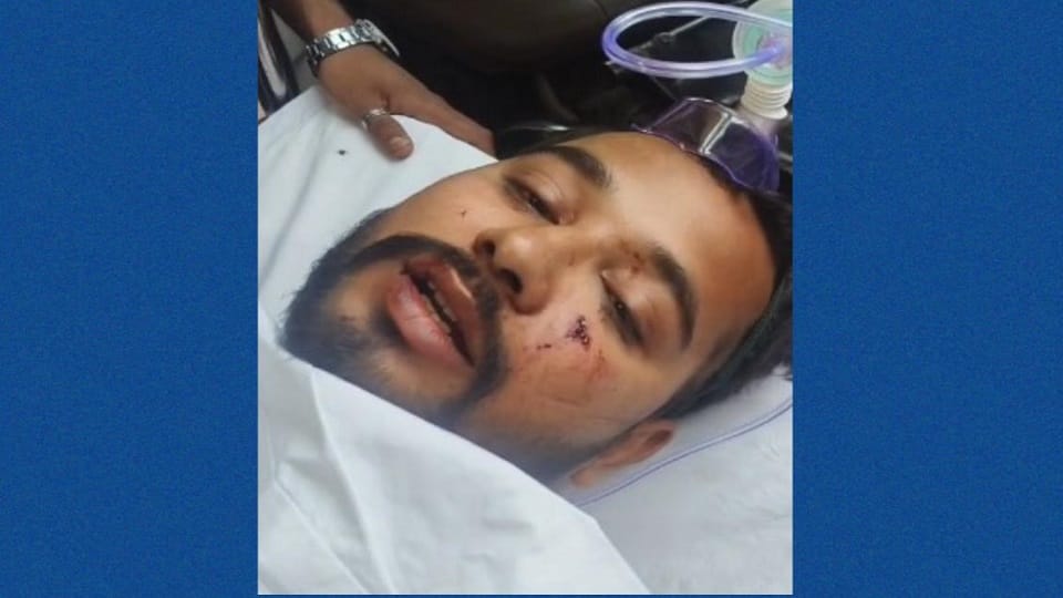 UP: Firing on a young man in broad daylight in Meerut, being hit by three bullets in the stomach