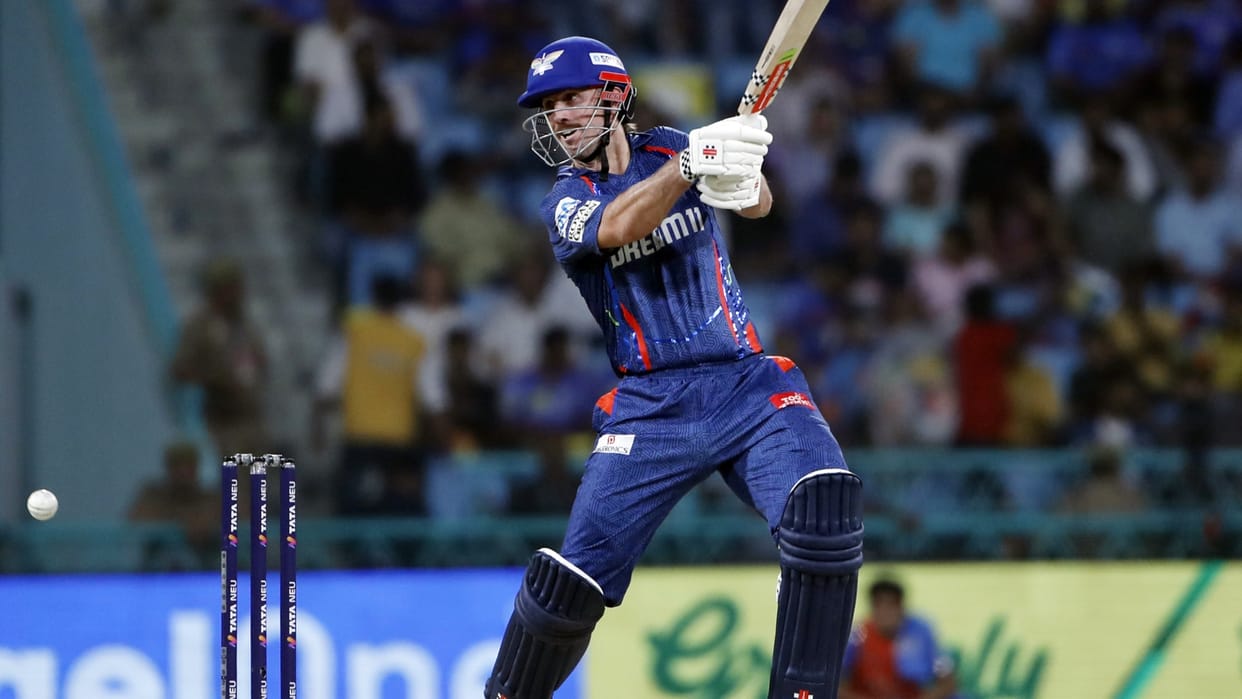 Lucknow Super Giants opener Mitchell Marsh stats in IPL Most balls faces by a batter in powerplay in IPL