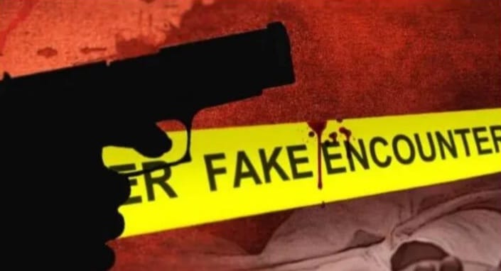 Pistol from an old case presented in fake encounter police of two police stations trapped court sought report